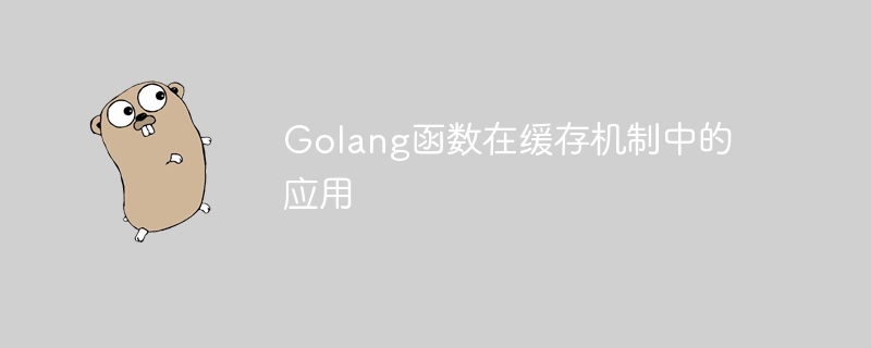 Golang函数在缓存机制中的应用