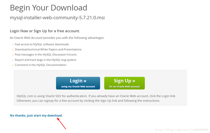 mysql installer web community 5.7.21.0.msi安装图文教程