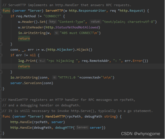 golang RPC包原理和使用详细介绍