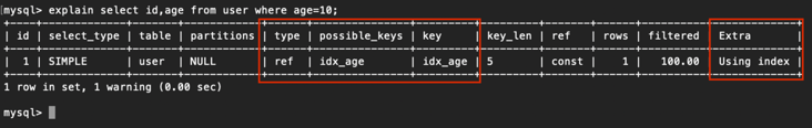 MySQL 的覆盖索引与回表 MySQL 的覆盖索引与回表