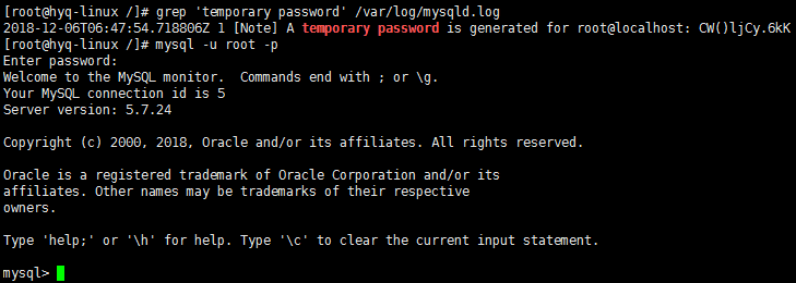 登录 MySQL 登录 MySQL