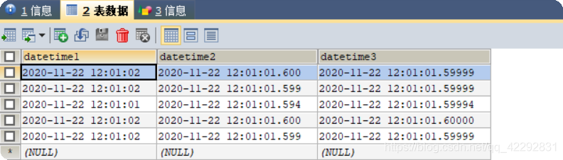 MySQL之DATETIME与TIMESTAMP的时间精度问题