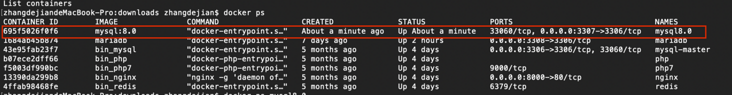 Docker安装Mysql8.0 Docker安装Mysql8.0