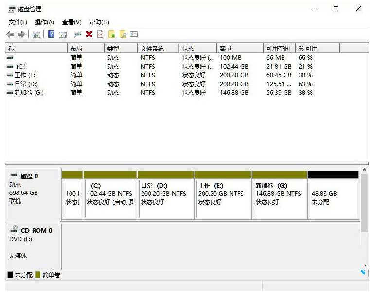 Win11如何分盘