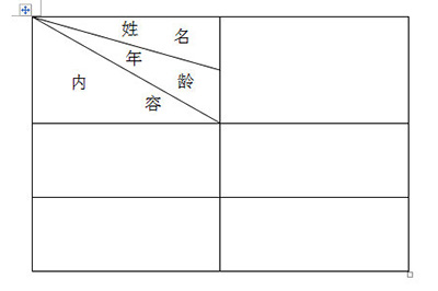 Word怎么制作多斜线表头 Word制作多斜线表头方法