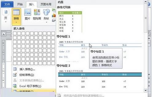 word2010页眉库中添加自定义页眉的操作方法