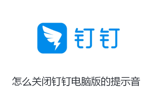 怎么关闭钉钉电脑版的提示音-钉钉电脑版关闭声音提醒的教程分享
