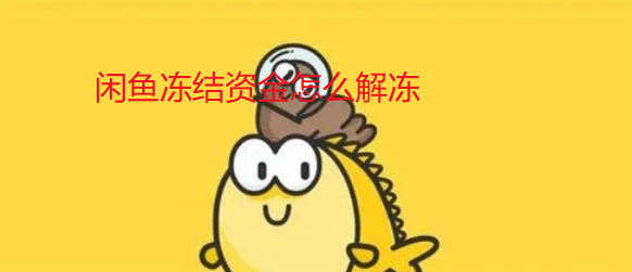 闲鱼冻结资金怎么解冻-闲鱼冻结资金解除方法分享