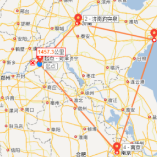 百度地图如何制作多地点路线图?百度地图制作多地点路线图方法截图
