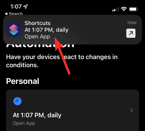iPhone快捷方式应用程序中的“运行时通知”是什么意思?