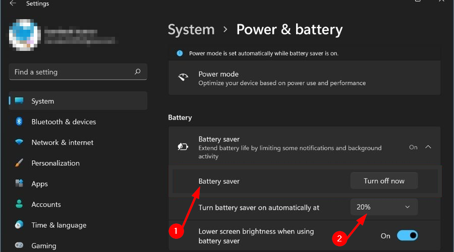 Turn-on-battery-saver