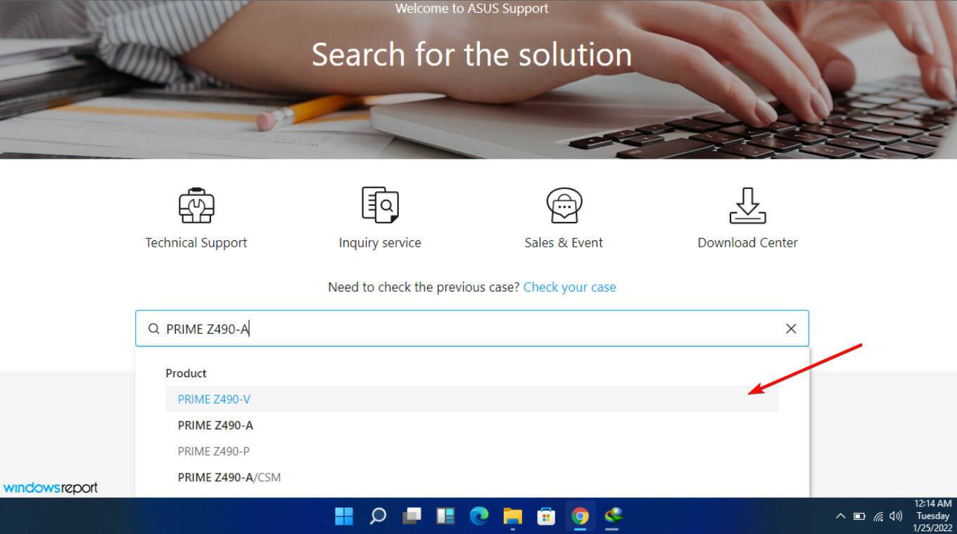 Select-ASUS-model-1