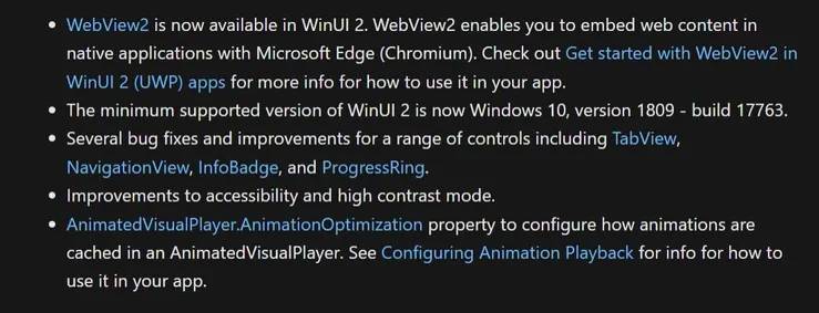 微软发布 Windows UI 库 2.8
