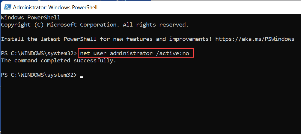 如何在 Windows 11 上启用管理员帐户