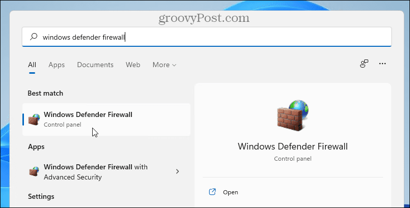 如何在 Windows 11 中阻止对应用程序的 Internet 访问