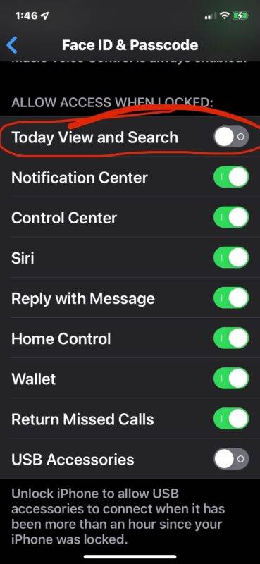 如何从 iPhone 上的锁定屏幕禁用 Spotlight 搜索