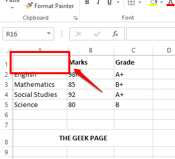 如何在 Microsoft Excel 中的单元格中插入对角线