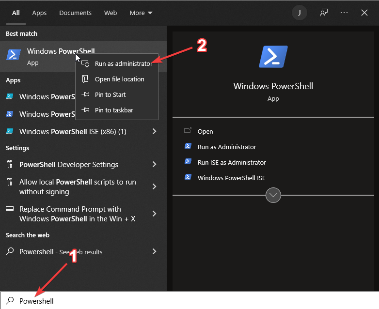 launch-windows-powershell