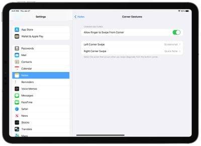 notes-app-corner-gestures