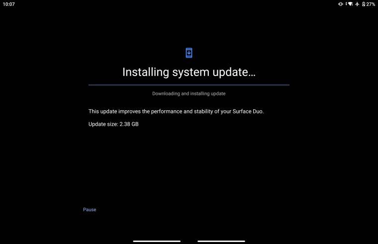 微软 Surface Duo 正在获得 Android 11 更新,接下来可能会升级到 Android 12L