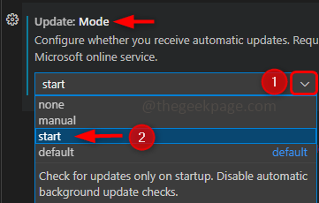 update-start