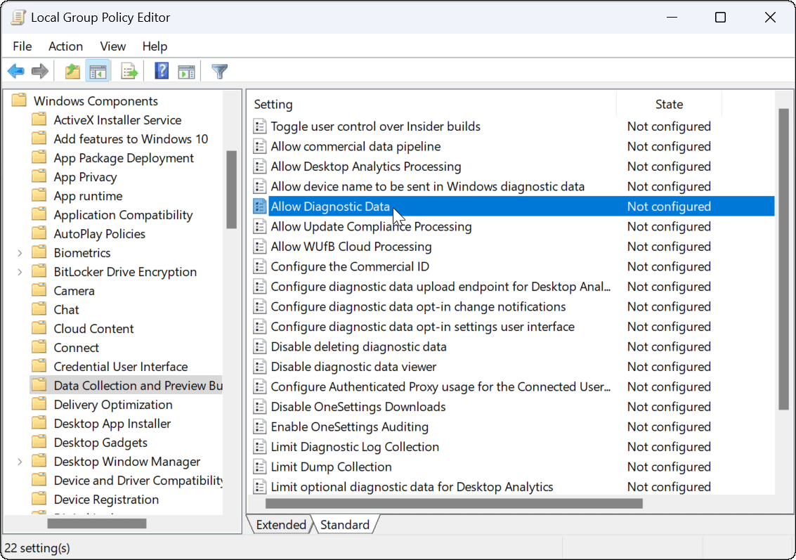 Group-policy-allow-diagnostic-data