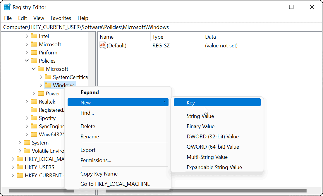 7-New-Key-Regedit