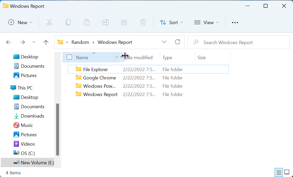 如何调整所有列的大小以自动适应 Windows 11