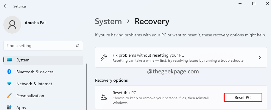 Reset-PC