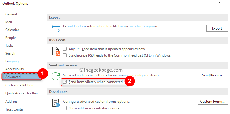 Outlook-File-Options-Advaces-Send-immediately-wehn-connected-min