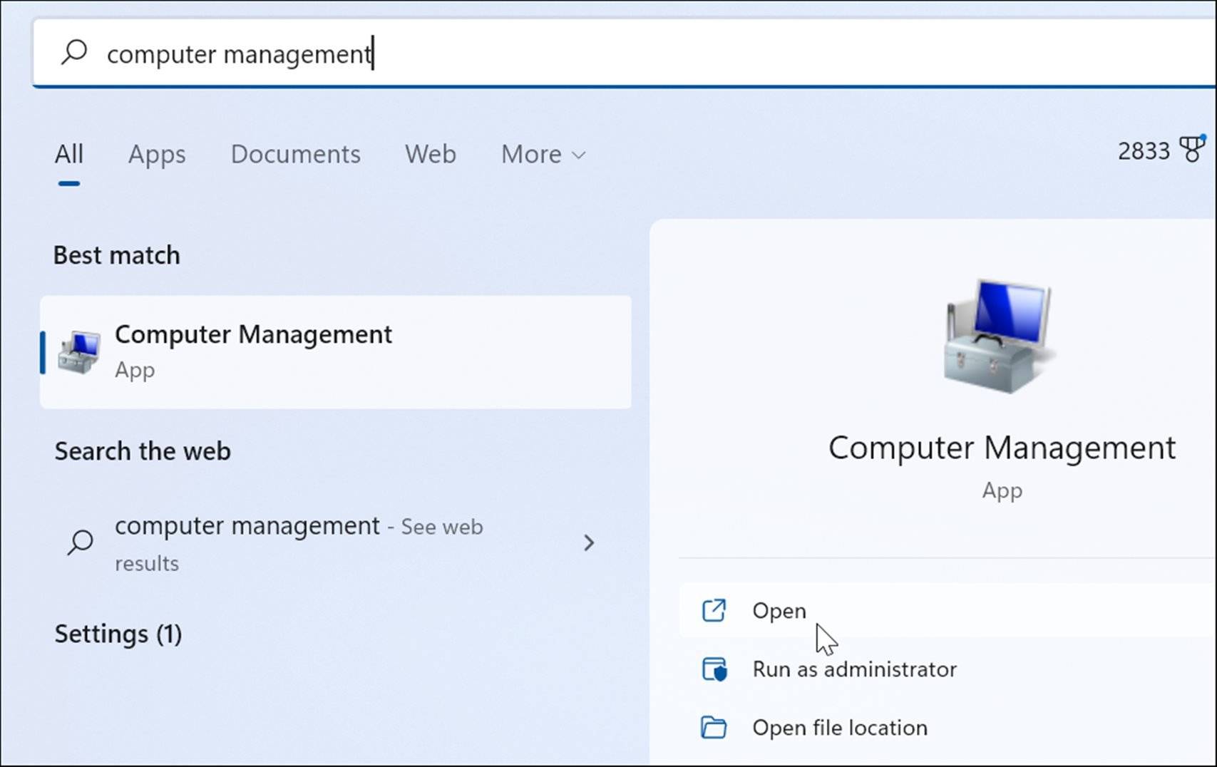 在 Windows 11 上打开磁盘管理的 6 种方法