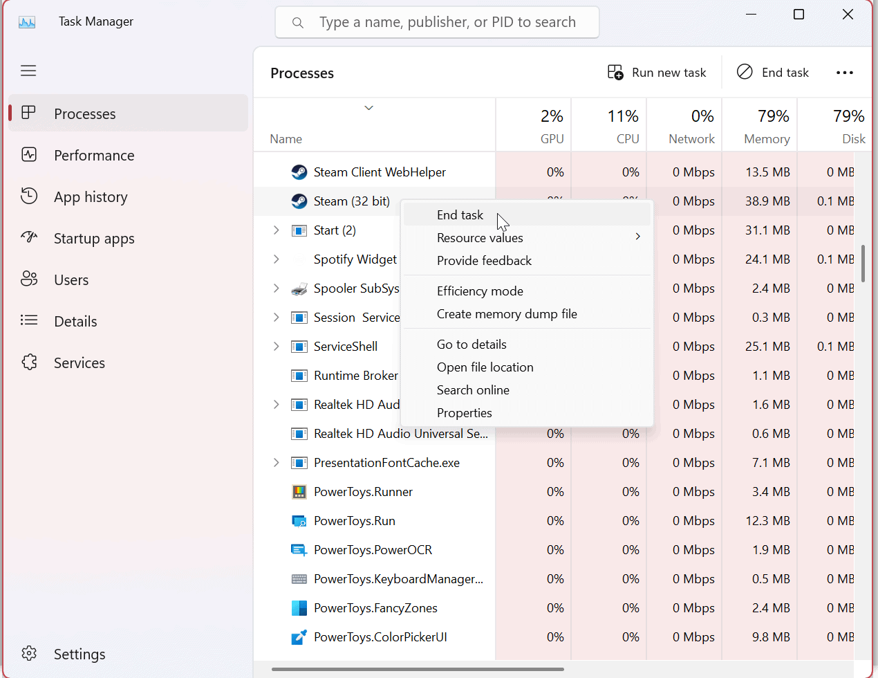 Steam 无法在 Windows 11 上运行:6 个修复
