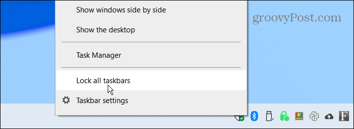 如何使 Windows 10 任务栏居中