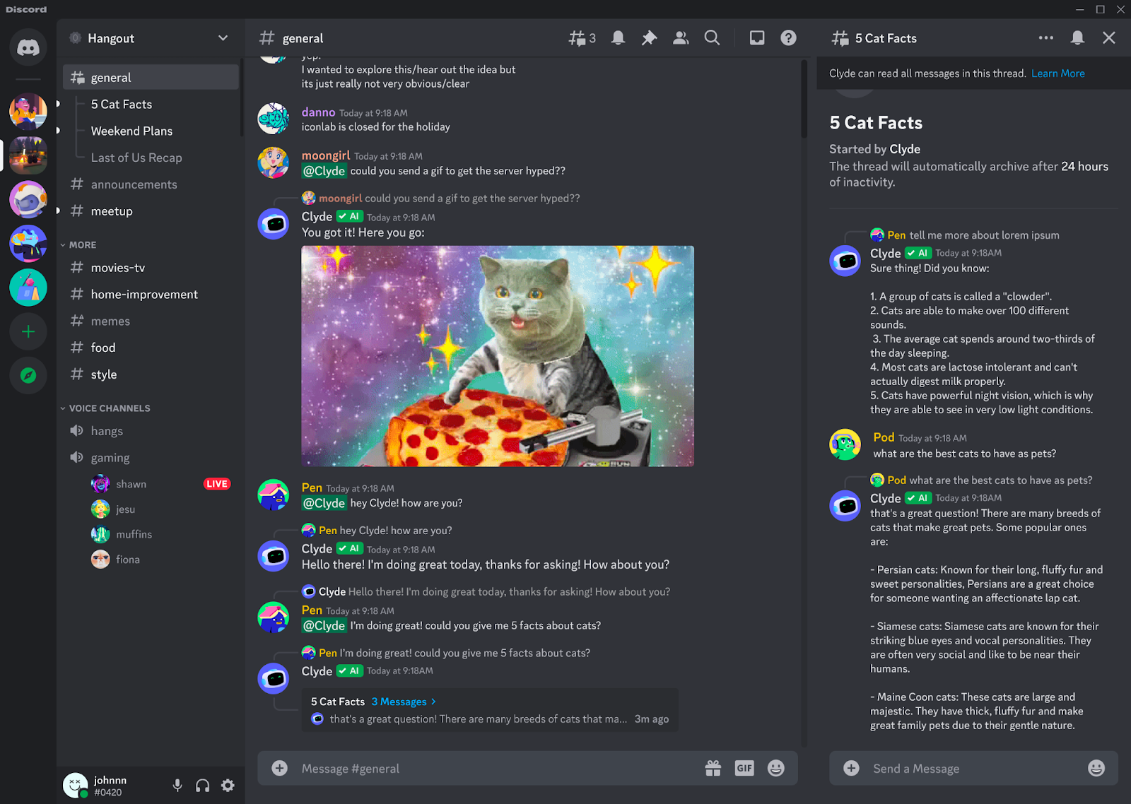 Discord 推出三种新的 AI 体验,包括 OpenAI 支持的对话