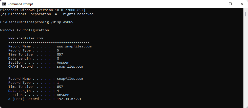 ipconfig-dns