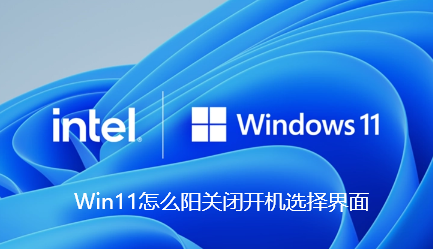 Win11怎么阳关闭开机选择界面-Win11关闭开机选择界面的步骤