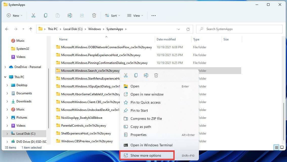 如何禁用 Windows 11 上的搜索功能