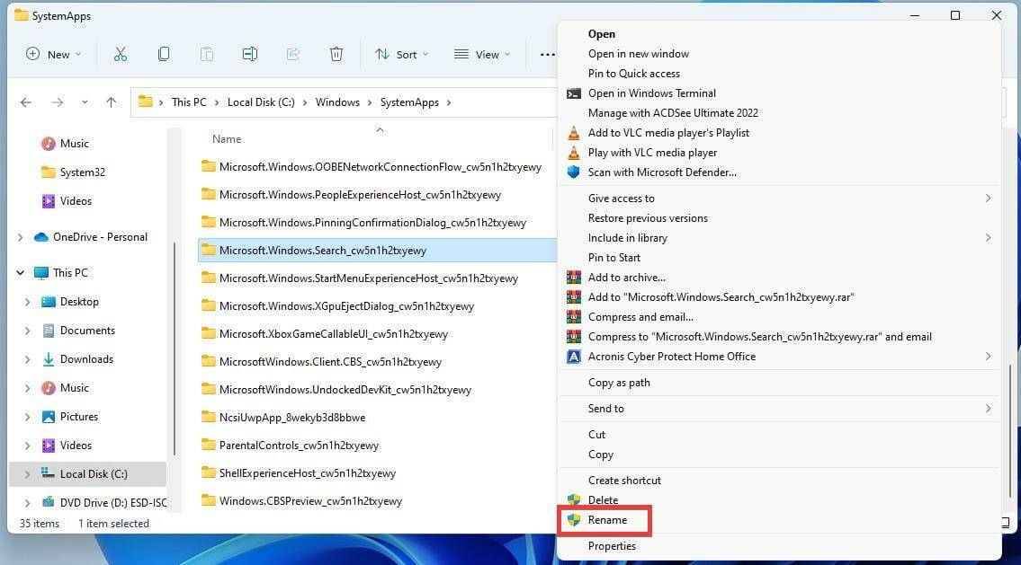 如何禁用 Windows 11 上的搜索功能