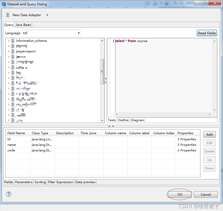Jaspersoft Studio如何添加mysql数据库配置