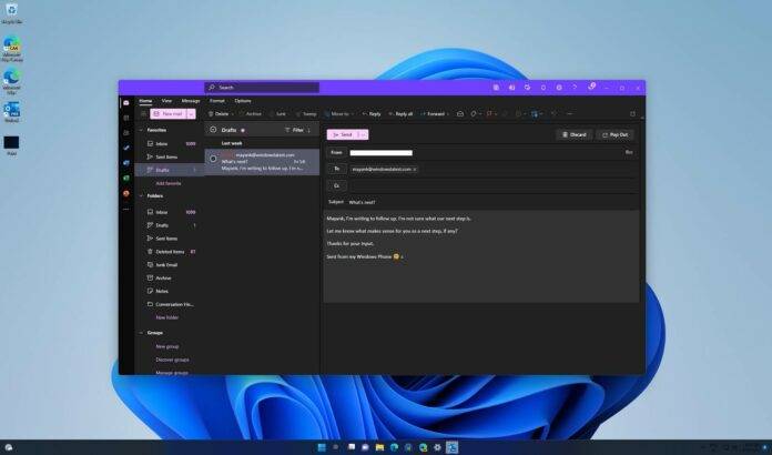 Windows 11 重新设计的 Outlook 应用程序现在向更多用户推出