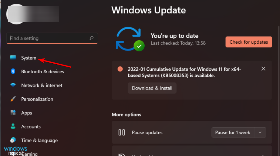 system