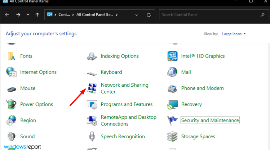 Network-and-sharing-center