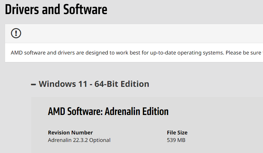 修复：Windows 11 中未安装 AMD 显卡驱动程序错误