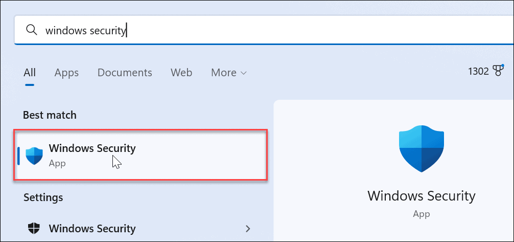 1-search-WIndows-security
