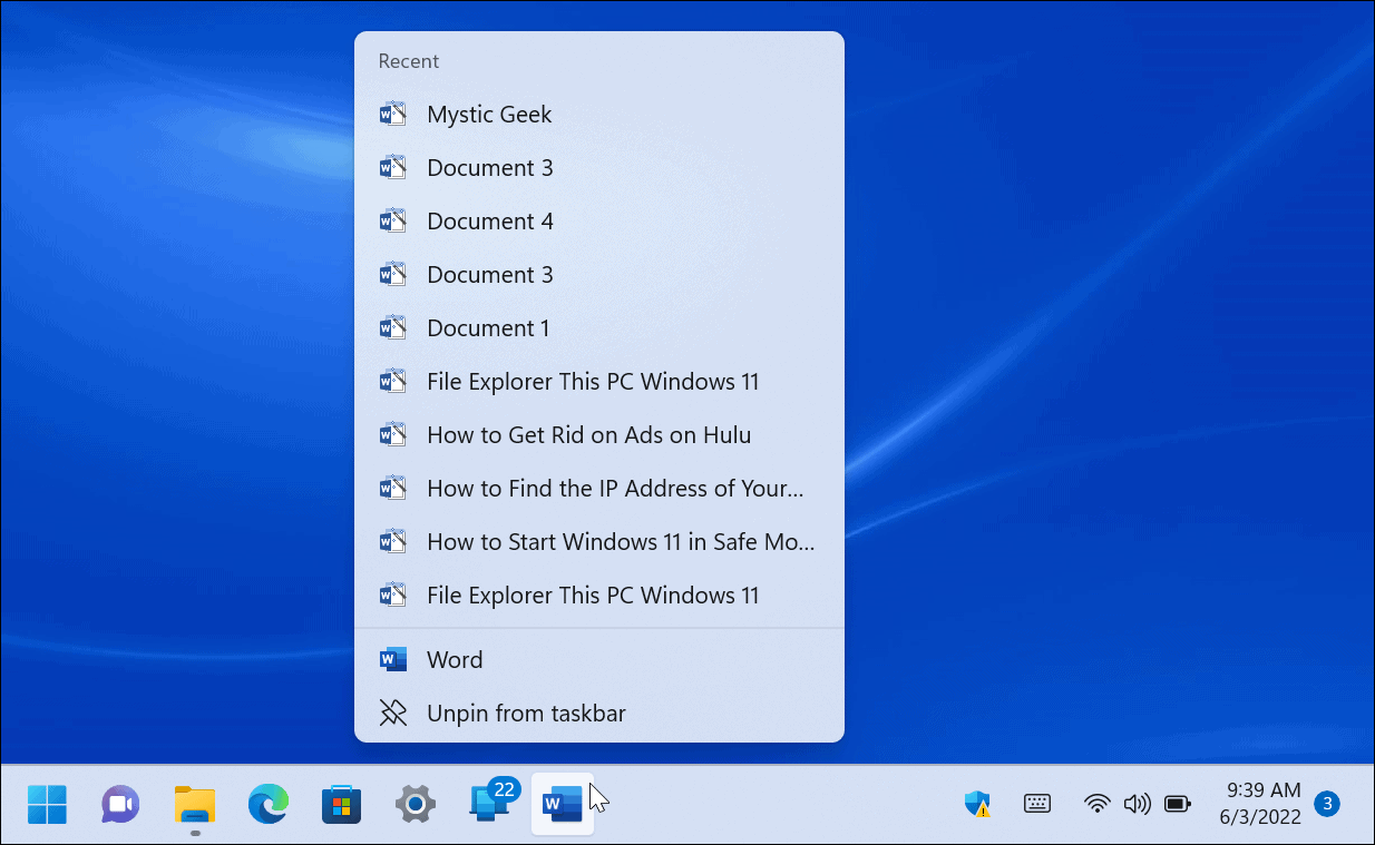 如何在 Windows 10 和 11 上增加跳转列表项