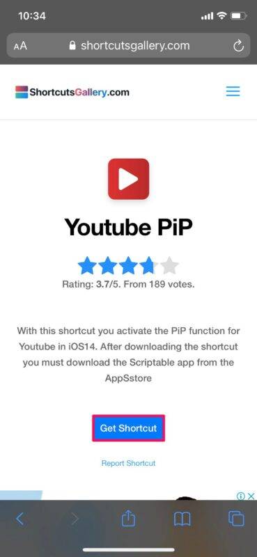 在 iPhone 和 iPad 上获取 YouTube 画中画的解决方法
