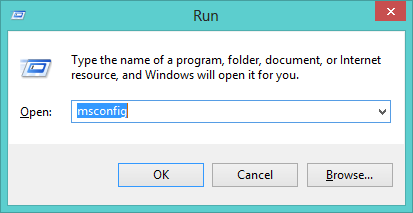 msconfig
