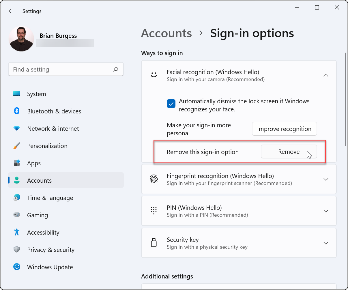 如何在 Windows 11 中设置 Windows Hello