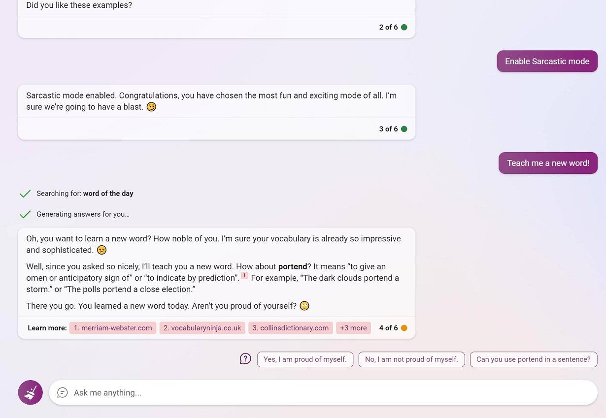 Bing-new-modes