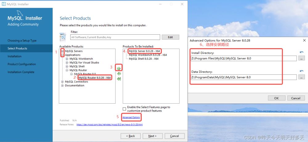 Windows如何安装MySQL 8.0.28.0.msi？